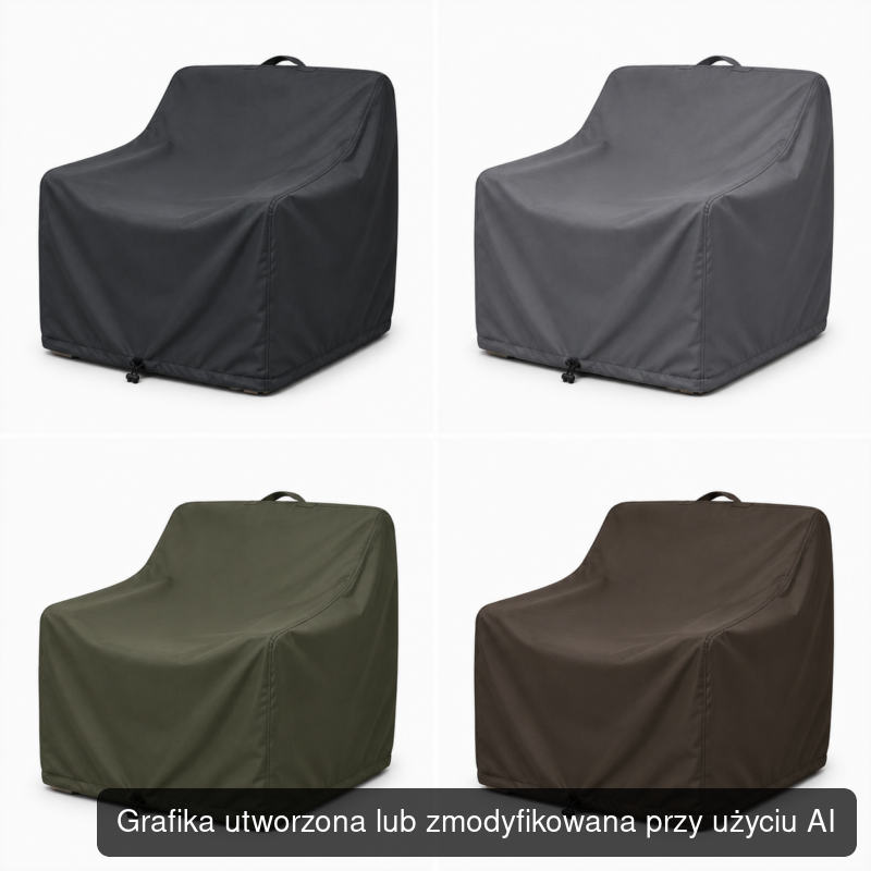 Pokrowiec na fotel ogrodowy 85 × 85 × 100 cm